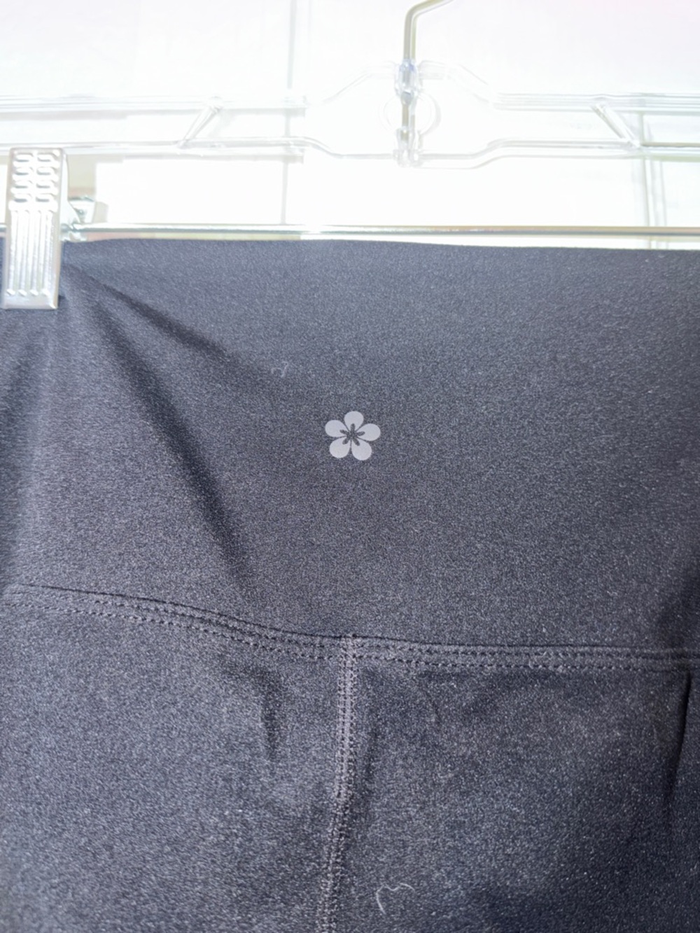 Tuff Athletics Black High-Waist Leggings with Side Pockets - Picture 5 of 6